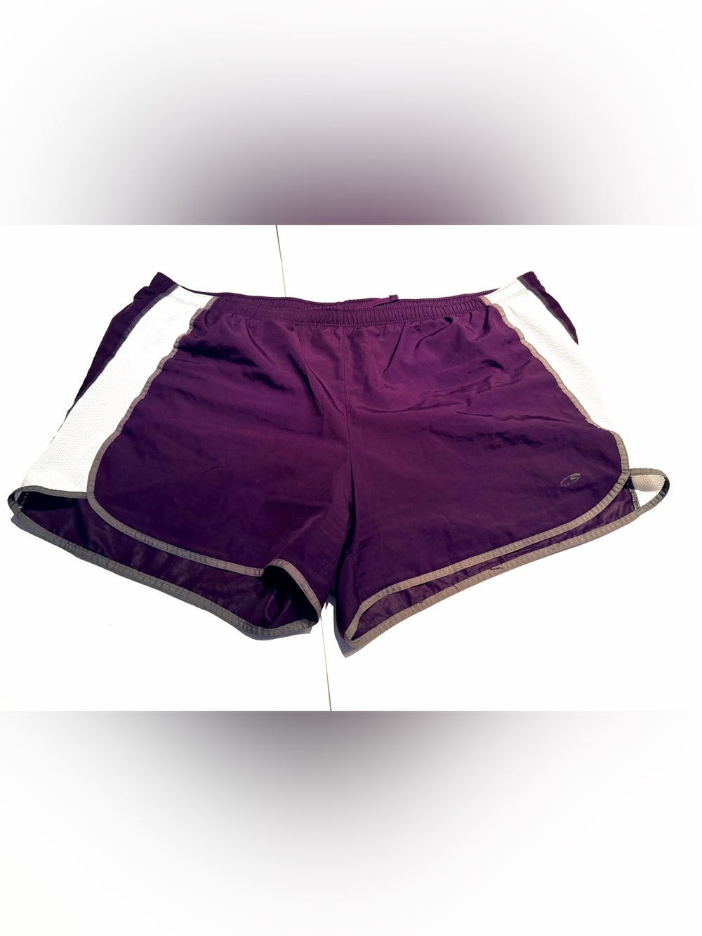 Champion C9 Active Running Vented Mesh Panels Lined Purple Shorts Size: XL